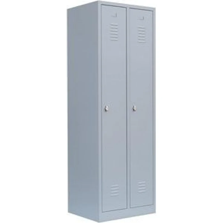 Steelboxx Spind Spind Garderobenschrank Stahlschrank Metallschrank Kleiderspind (1-St) Komplett verschweißt und montiert – Bild 6