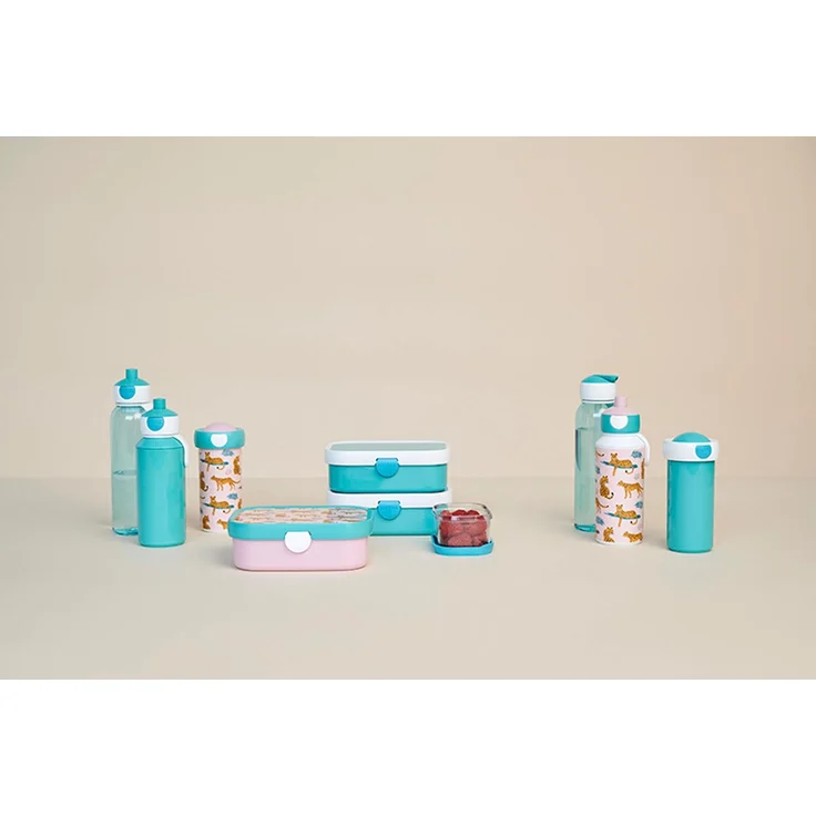 Mepal 'Campus' Brotdose mit Fächern & Gabel, Kunststoff, Cool Mint, 750 ml – Bild 9