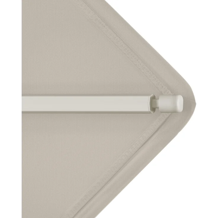 Knirps Sonnenschirm / Mittelmastschirm "Apoll 240 x 240 Shell Edition", sand, 240 x 240 cm – Bild 3