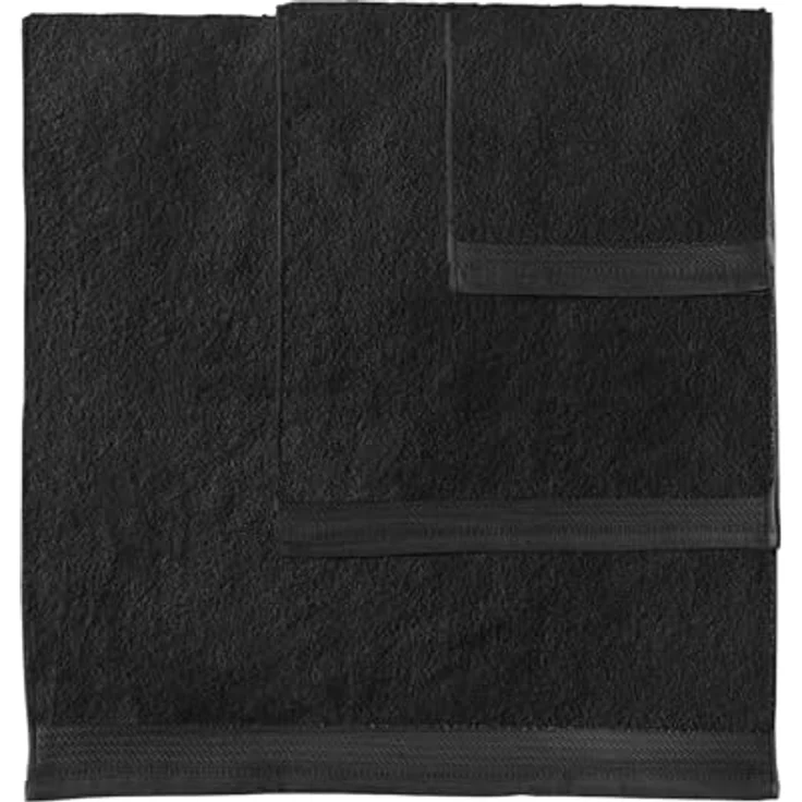 Top Towel – Premium – Große Badetücher – Badezimmerhandtücher – 1 großes Duschtuch – 100x150 cm – 100 % Baumwolle – 600 Gramm - Schwarz – Bild 7