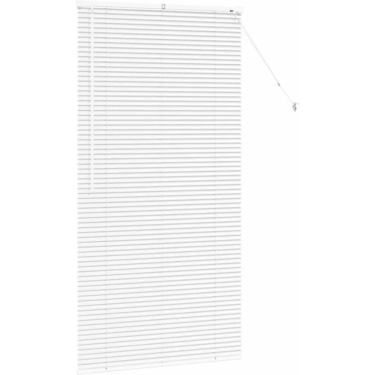 vidaXL Venezianische Jalousie Weiß 175 x 95 cm 25 mm Aluminium 42005996 – Bild 5