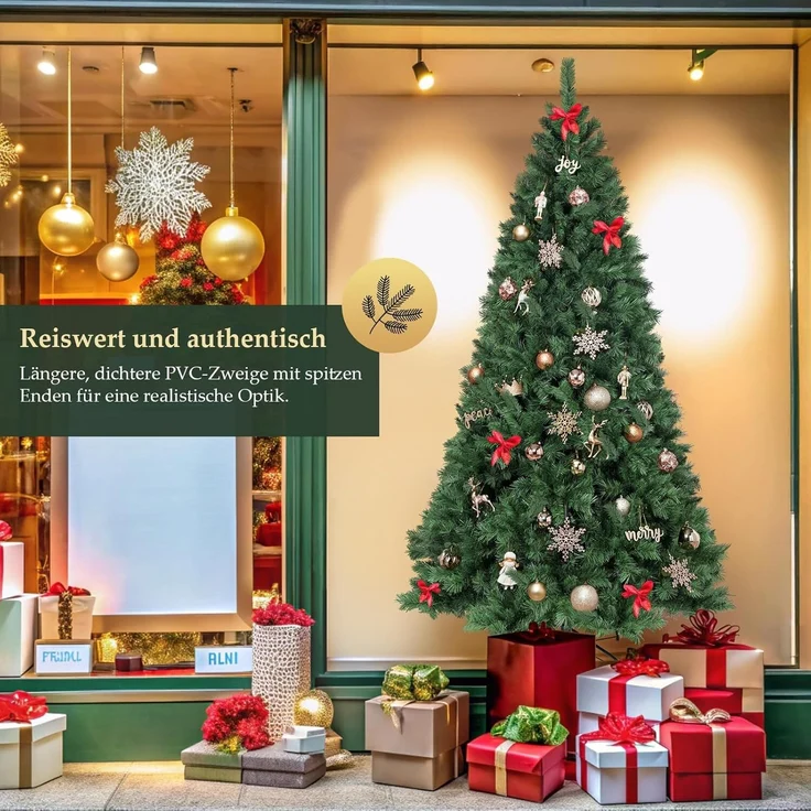 SALCAR Künstlicher Weihnachtsbaum 210 cm – Bild 4