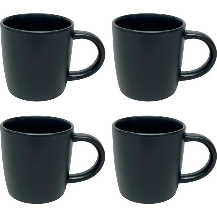 LeGer Home by Lena Gercke Becher Belli, 4-tlg, Steingut, Scandi Style, 4-teilig
