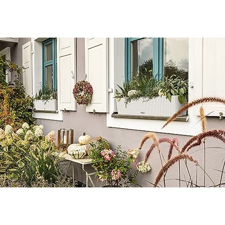 Lechuza Balkonkasten BALCONERA Cottage 80 cm, weiß – Bild 6