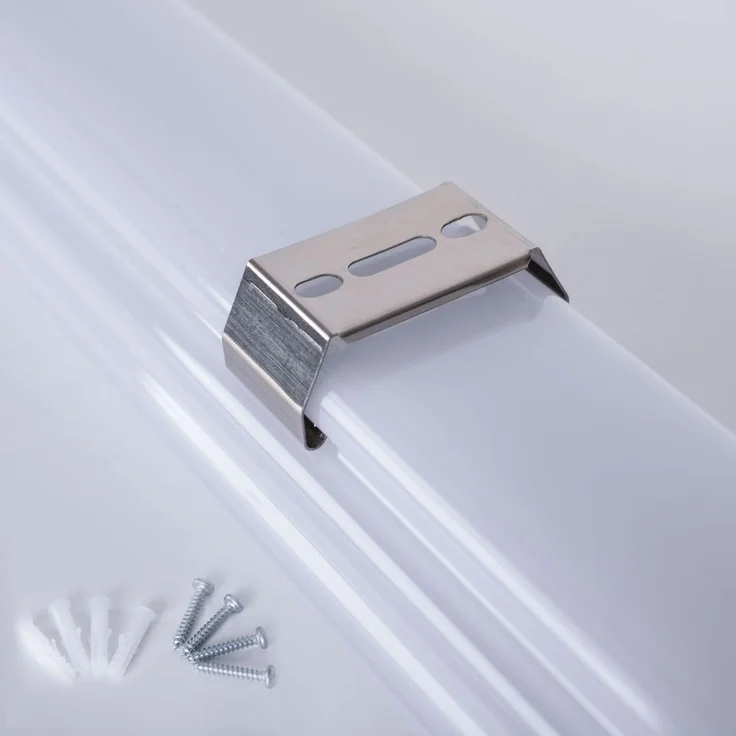 8er Set LED Wannenleuchte, 4320 Lumen, neutralweiß, L 120 cm – Bild 7