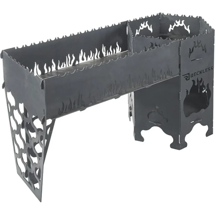 Komplex Ofen + Grill-Mangal Reckless 3 mm Stahl