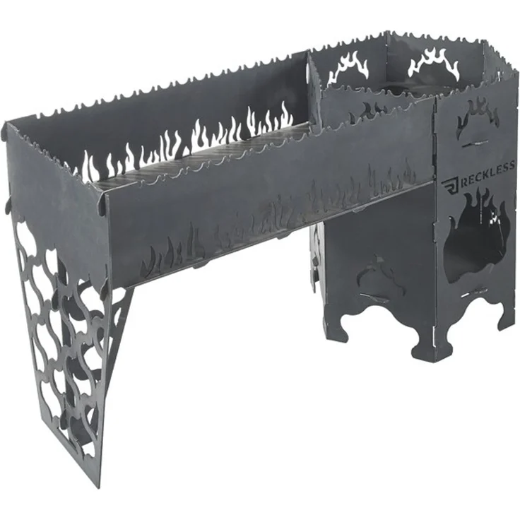 Komplex Ofen + Grill-Mangal Reckless 3 mm Stahl – Bild 1
