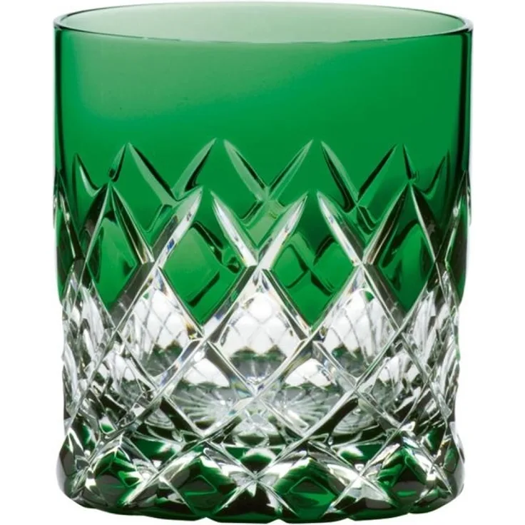 Whiskyglas Kristall Venedig amber (9 cm)