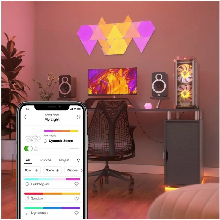 Nanoleaf Shapes Triangles Starter Kit - 15 PK EEK G – Bild 3