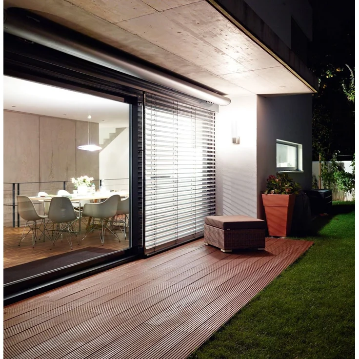 Steinel Außenwandleuchte L 260 S mit 240° Infrarot-Sensor, Edelstahl mit Opalglas, 9,87 W, 703 lm, 3000 K warmweiß – Bild 4