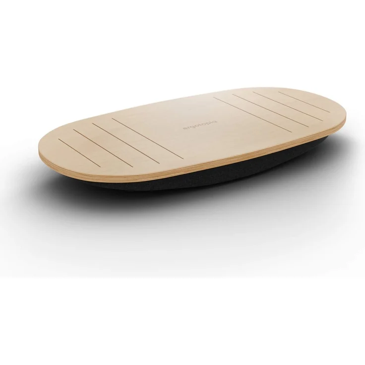 Ergotopia Balance Board Grau | Ergonomisches Wackelbrett für Büro, Homeoffice & Steharbeitsplatz | Gleichgewicht, Haltung & Rücken – Bild 1