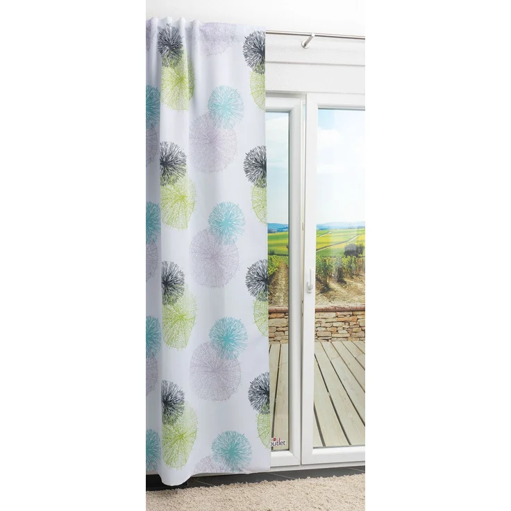 Lysel - Dekoschal Chip Verdunklung #1W in den Maßen (B x H): 140x225 cm in Grün-Blau/grün – Bild 3
