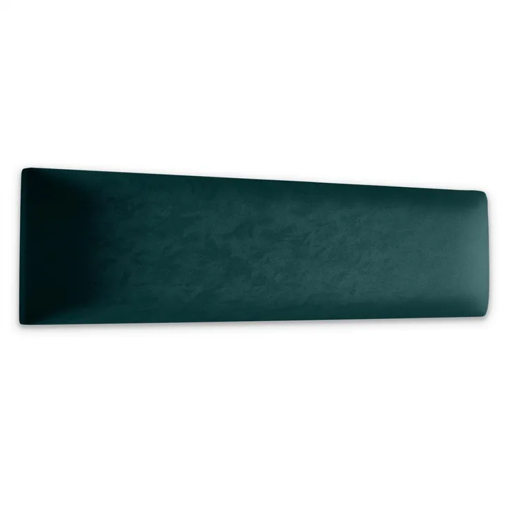 Muralo Samt Wandkissen Stoff Polsterpaneel Schlafzimmer Wohnzimmer Bett Wandpolster Bettkopfteil Lendekissen Modern Luxus Gepolstert Polster Paneel (Türkis, 90 cm x 30 cm)