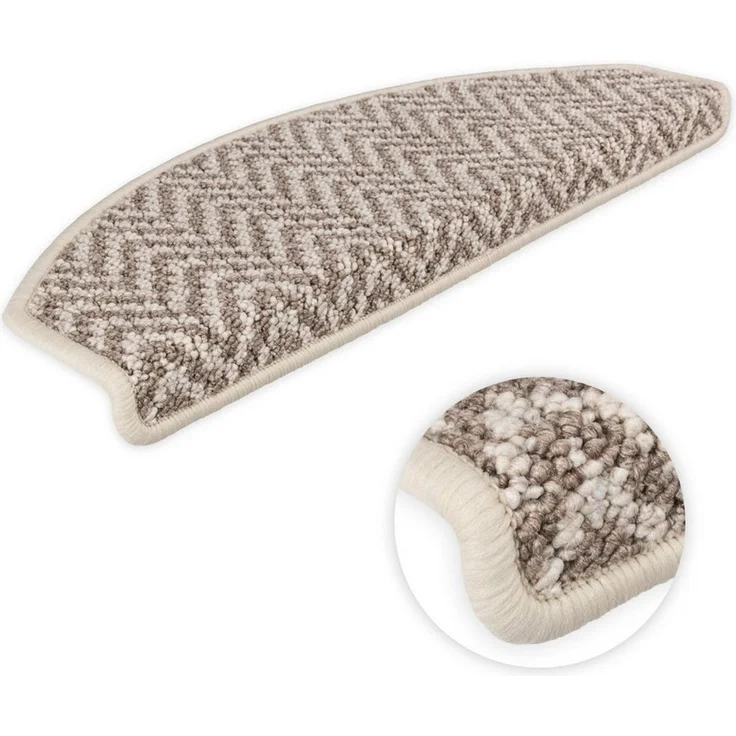 Metzker® Stufenmatte Stufenmatten Amsterdam, halbrund, Höhe: 6 mm, 15 Stück im Set - Anthrazit – Bild 5