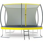 Ultima 5 Zero Gravity Trampolin 305x213cm, inkl. Leiter und Sicherheitsnetz, TÜV geprüft, für Nutzer bis 100kg