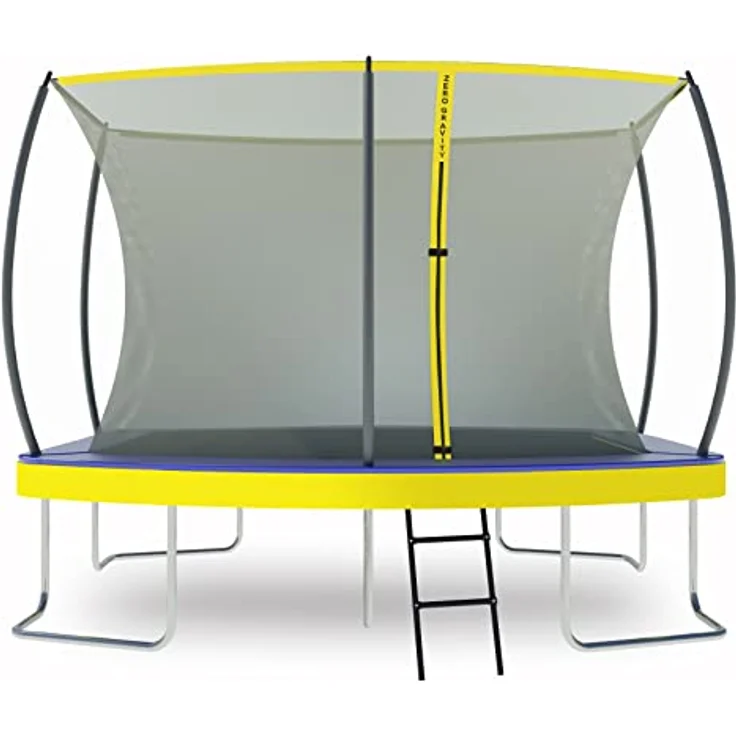 Ultima 5 Zero Gravity Trampolin 305x213cm, inkl. Leiter und Sicherheitsnetz, TÜV geprüft, für Nutzer bis 100kg – Bild 1