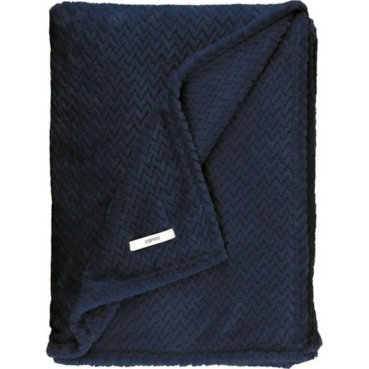 Wohndecke Kuscheldecke Wohndecke Comfy Fleece Qualität, Esprit, Fleece-Qualität mit Hoch-Tief-Effekt