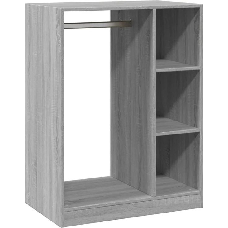 vidaXL Kleiderschrank Räuchereiche 77x48x102 cm Holzwerkstoff 840811 – Bild 2