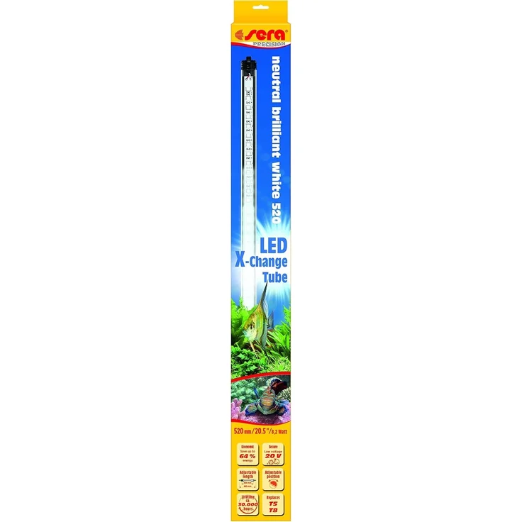 sera LED neutral brilliant white 520 - Sehr helles, neutralweißes Licht ca. 3. 850 Kelvin, abhängig vom Dimmzustand