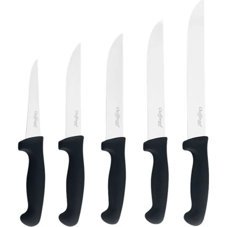 5-teiliges BBQ Grill- und Fleischmesserset – Scharf, Robust & Pflegeleicht