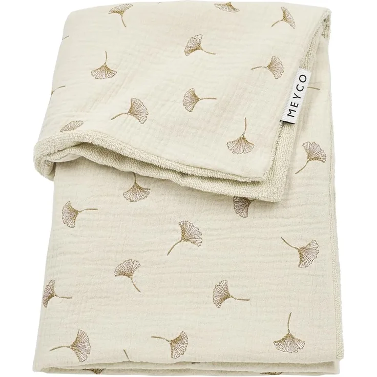 Meyco Bestickte Decke Pre-Washed - Ginkgo - Soft S