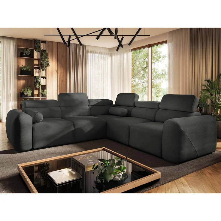Ecksofa Mrebi III (Farbe: Velo 636, Seite: Rechts) – Bild 2