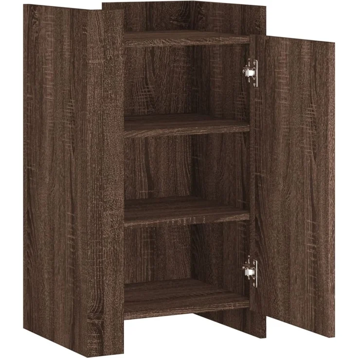 vidaXL Sideboard Braun Eichen-Optik 45x35x75 cm Holzwerkstoff 848401 – Bild 6