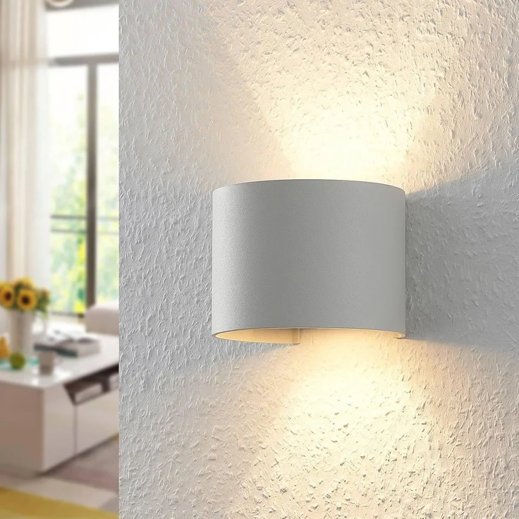 Arcchio Wandleuchte Zuzana, Metall, Weiß IP20, 1 x 8 W LED – Bild 3