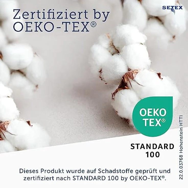 SETEX Spannbettlaken Feinbiber in Gr. 70x140, 90x200, 140x200 oder 180x200 cm, Feinbiber, Gummizug: rundum, (1 Stück), für Matratzen bis 23 cm Höhe, Winter, Bettlaken – Bild 6