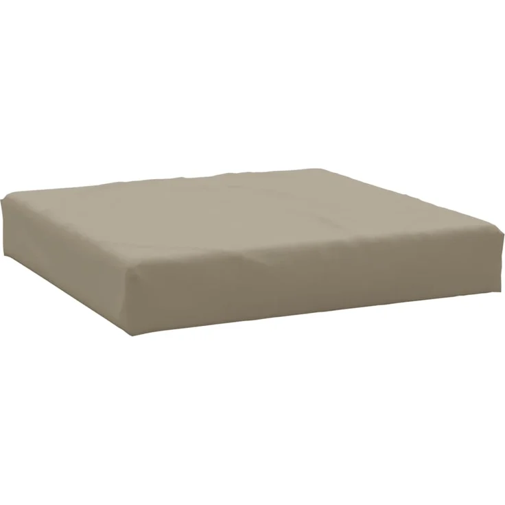 vidaXL Palettenkissen 2-tlg. Taupe Oxford-Gewebe – Bild 4