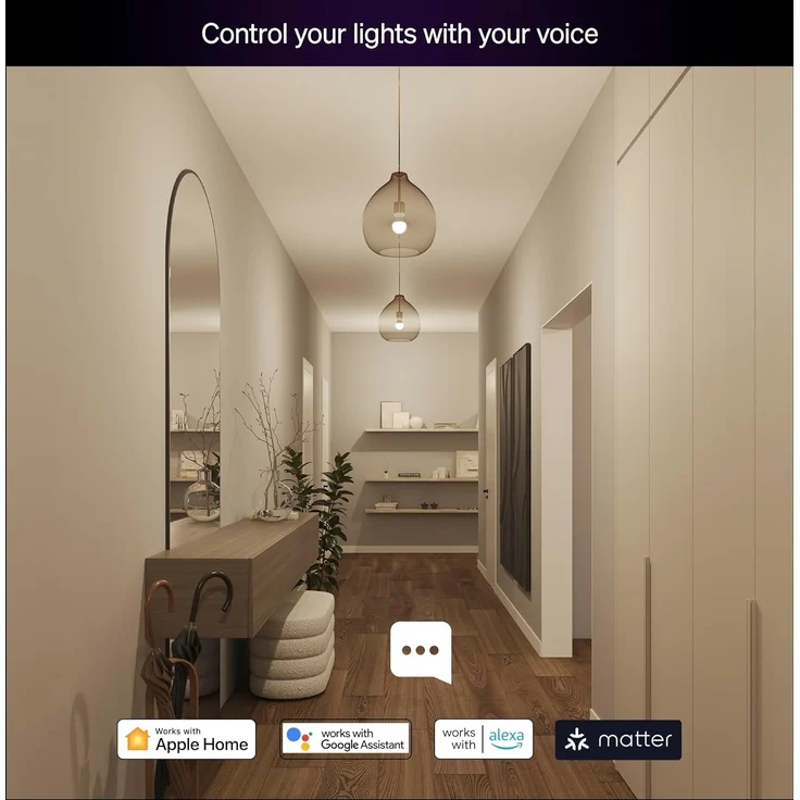 Philips Hue LED-Leuchtmittel Essential White & Color Ambiance smarte Lampe, E27, 1 St, Farbwechsler – Bild 5