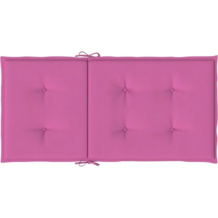 vidaXL Niedriglehner-Auflagen 6 Stk. Rosa Stoff 361336 – Bild 7