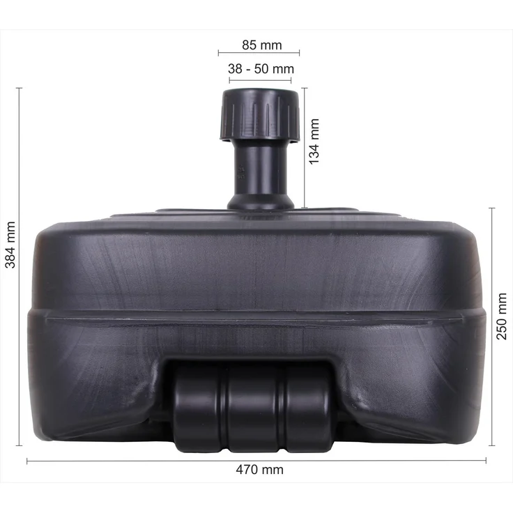 PE-Ständer ca. 45 ltr. anthrazit – Bild 4