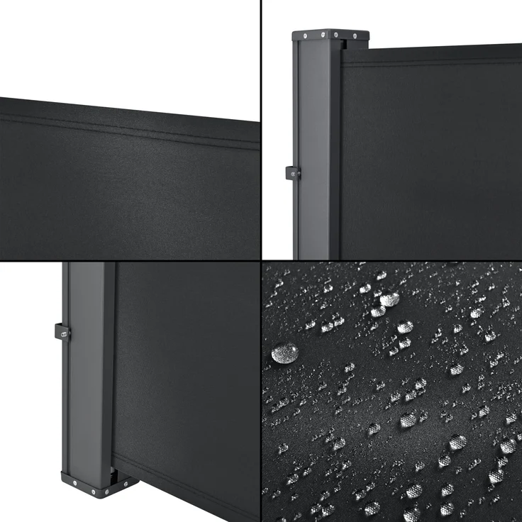 Seitenmarkise Mulhacén 160x300 cm Schwarz pro. tec – Bild 5