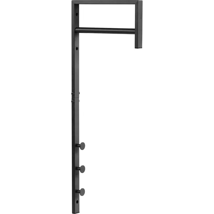 House Nordic Kleiderständer, Metall, schwarz, 3x30x82 cm