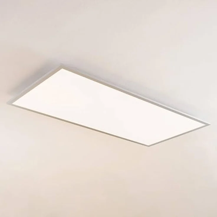 Lindby LED Panel Zento, LED, Kunststoff Alu Farbwechsel warmweiß / tageslicht IP20 mit Fernbedienung, LED 45 W gesamt, Farbwechsel warmweiß / tageslicht – Bild 3