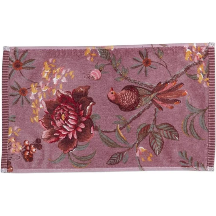 Pip Studio Gästehandtuch Secret Garden Mauve (30x50 cm) 278602 – Bild 2