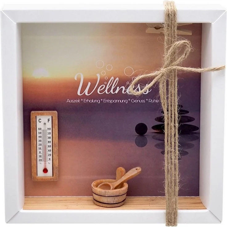 ZauberDeko Geschenkbox Geldgeschenk Verpackung Gutschein Wellness Sauna Erholung – Bild 5