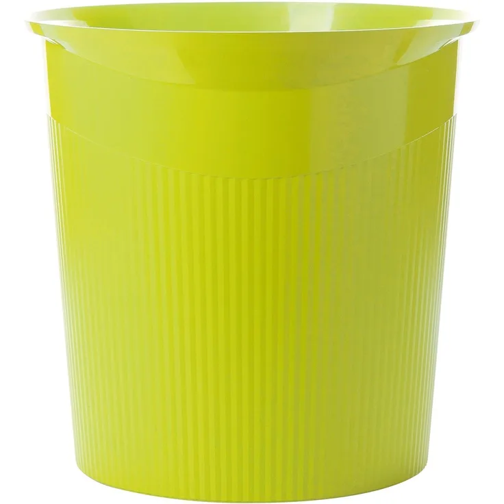 HAN Papierkorb HAN LOOP, 13 Liter, modernes Design, rund, Trend Colour lemon