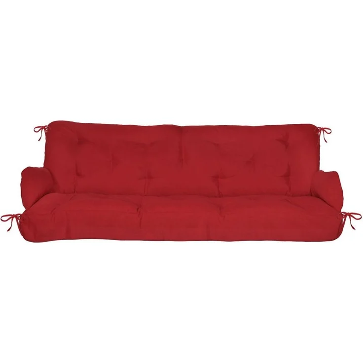 Beautissu Hollywoodschaukel Auflagenset Flair HS Rot – Bild 4