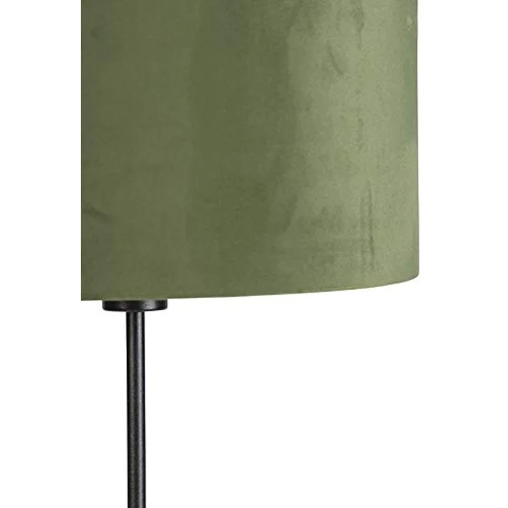 Qazqa Stehlampe Parte fl, ohne Leuchtmittel, Warmweiß, QAZQA Stehlampe, e27, Grün, Stahl, country-rustic – Bild 2