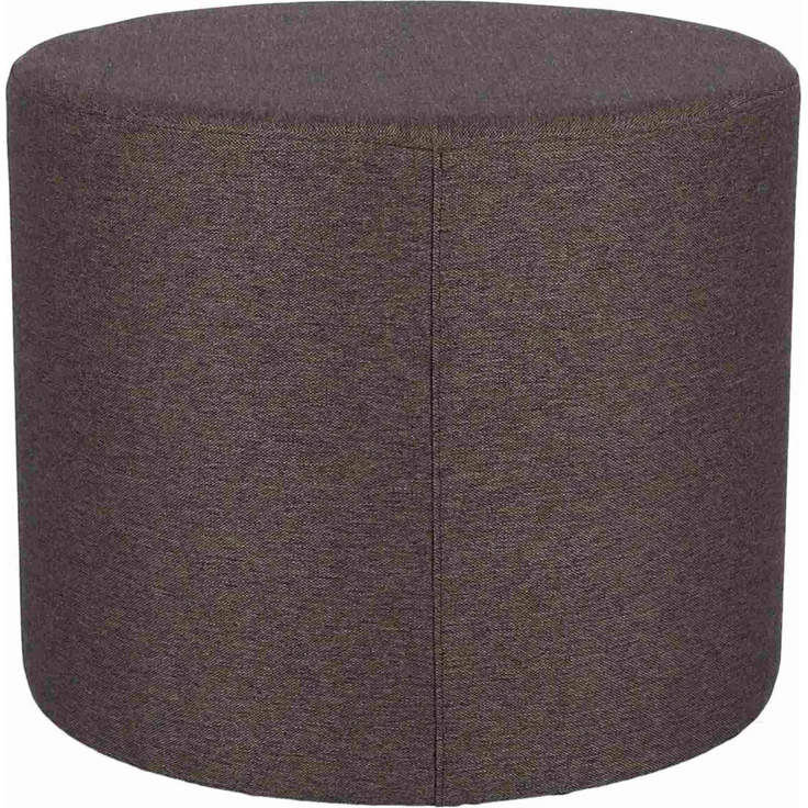 Pouf Rondo, Braun, 50 x 50 x 42 cm – Bild 4
