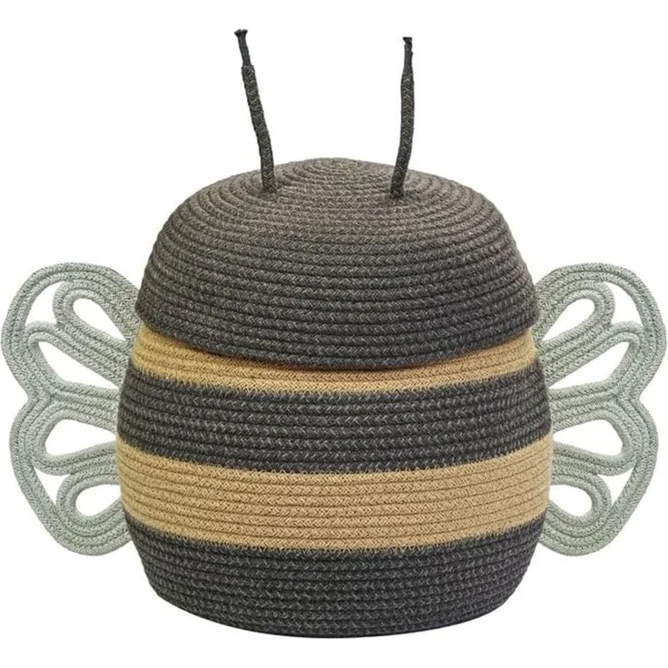 Lorena Canals Aufbewahrungskorb - Mama Bee Schwarz