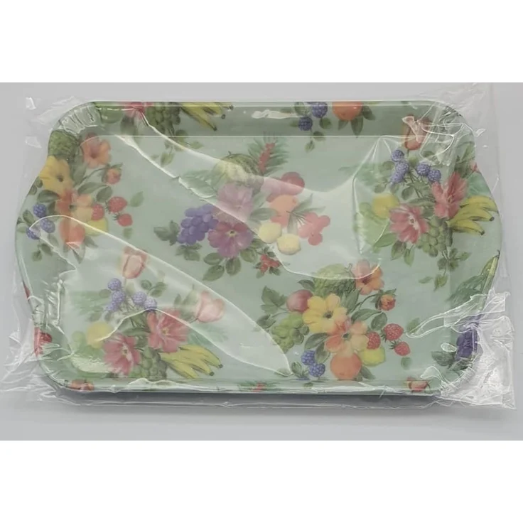 Ambiente Luxury Paper Products Tablett Dekotablett, Serviertablett, Planzen, Blumen, Tiere, Vogel, Melamin Blumen und Obst Kollektion, (1-tlg), Meer, Strand Sommer, Frühling, Herbst, Winter – Bild 6