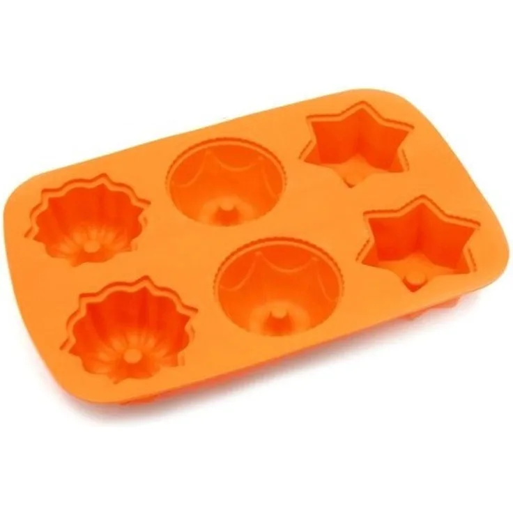 Tiross Tiross Silikon-Muffinform x6 TS387