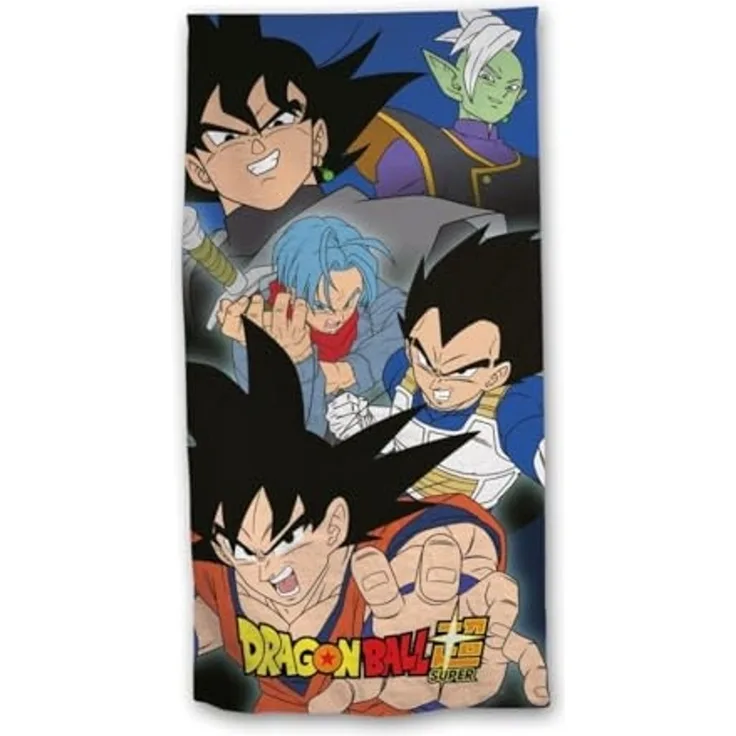 Dragon Ball Z Badetuch 140x70 cm Hochwertiges & langlebiges Strandtuch