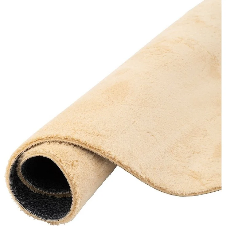 Pergamon Fellteppich Fellteppich Super Soft Pearl Rund, Rund, Höhe: 19 mm – Bild 3