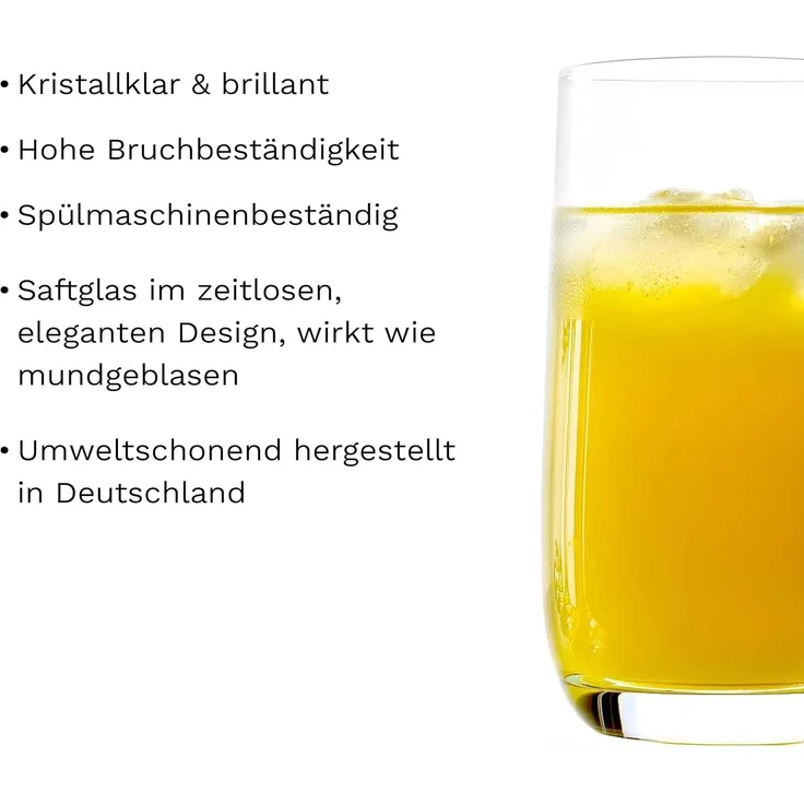 Stölzle Lausitz WEINLAND Saftglas 315 ml 6er Set - A – Bild 3