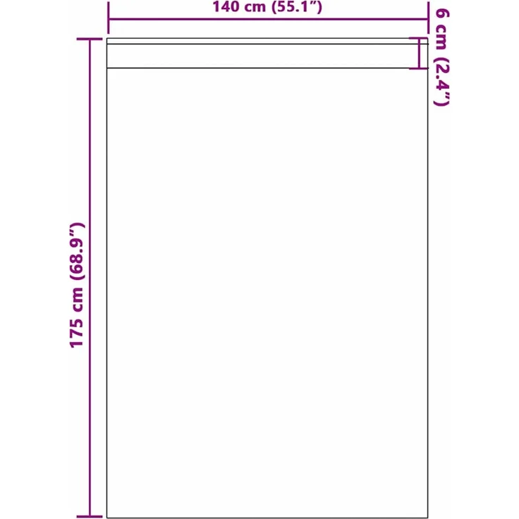 vidaXL Verdunkelungs-Vorhänge mit Ringen 2 stk. Senfgelb 175 x 140 cm 4107504 – Bild 9