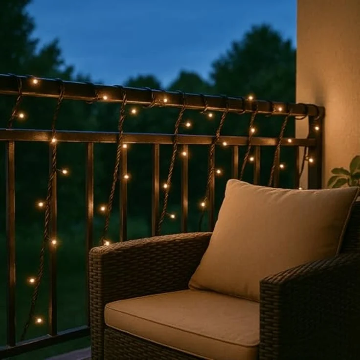 Star LED-Lichterkette 'Akku', 160 warmwhite LED, – Bild 4